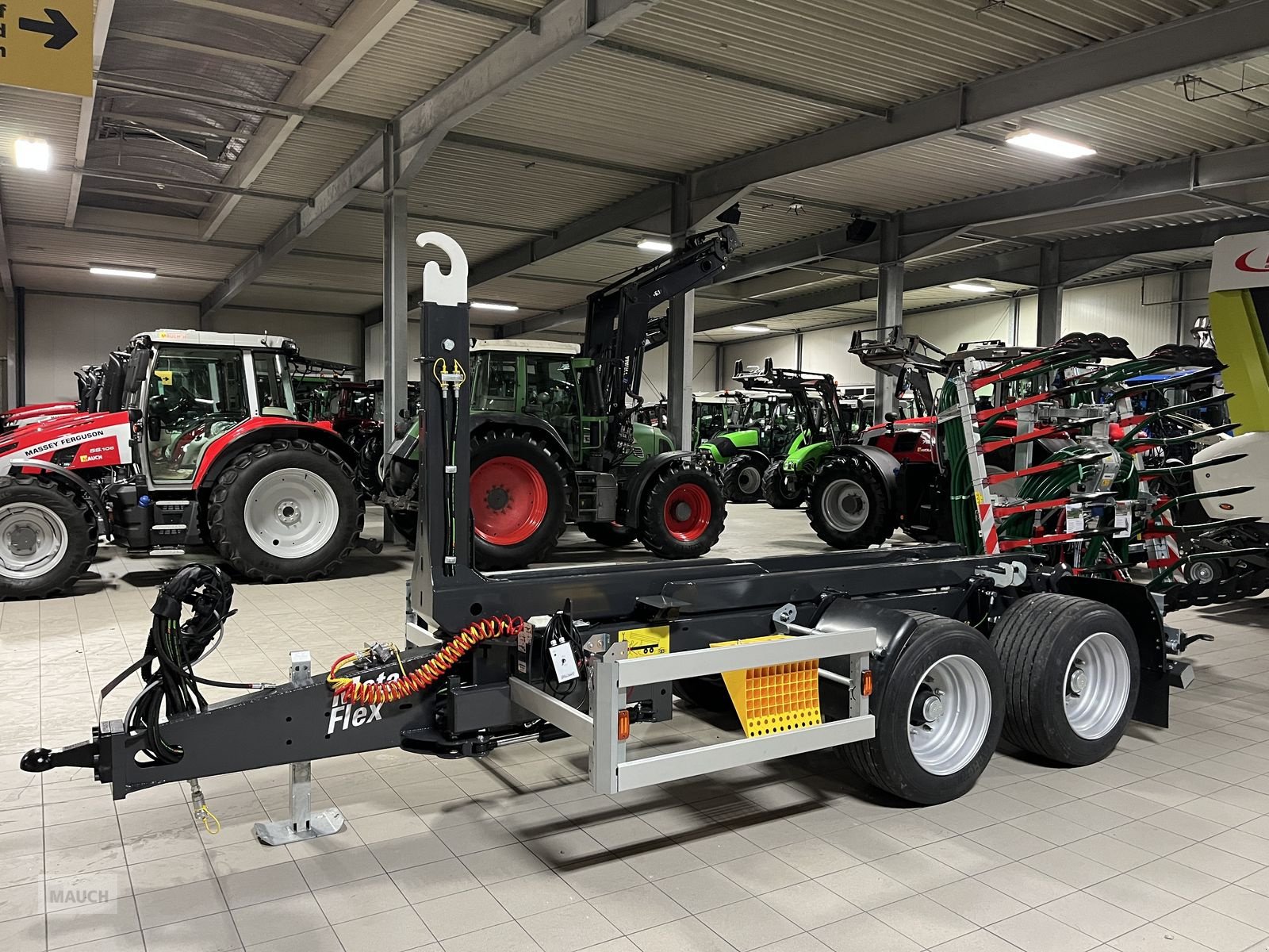 Hakenwagen typu Metsjö Metaflex 45, Neumaschine v Burgkirchen (Obrázek 2)