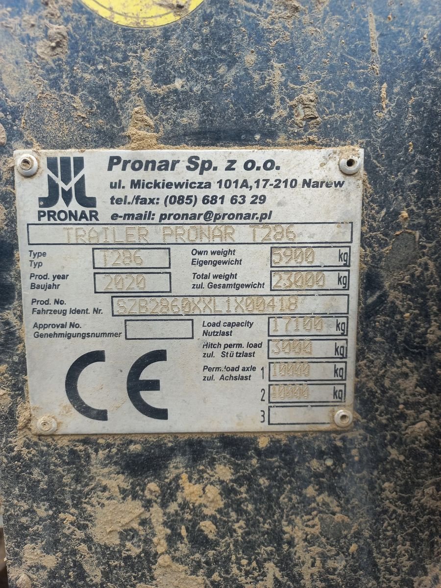 Hakenwagen του τύπου PRONAR T 286 mit Abrollmulde, Gebrauchtmaschine σε Ottenschlag (Φωτογραφία 13)