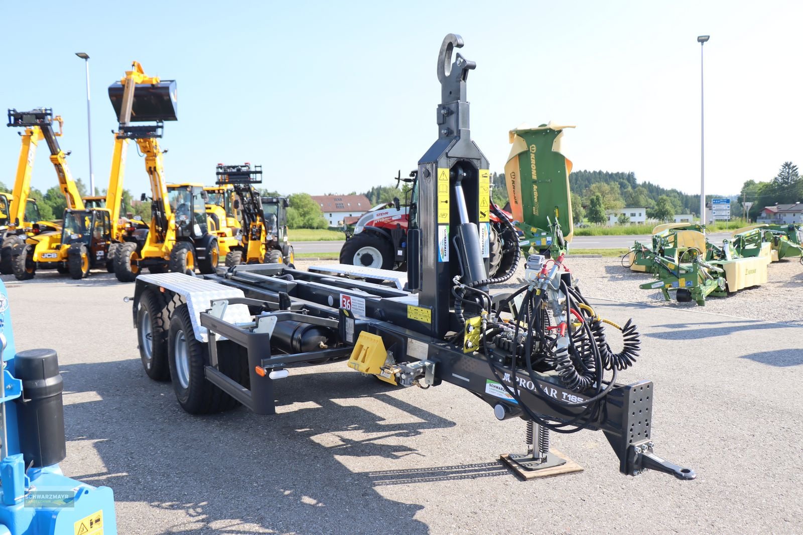 Hakenwagen типа PRONAR T185/1 Hakenliftanhänger, Neumaschine в Gampern (Фотография 4)