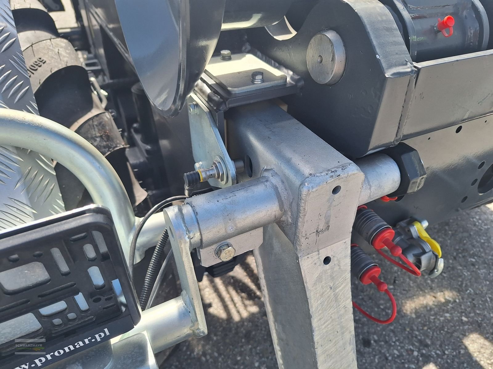 Hakenwagen des Typs PRONAR T286 Hakenliftanhänger, Neumaschine in Gampern (Bild 16)