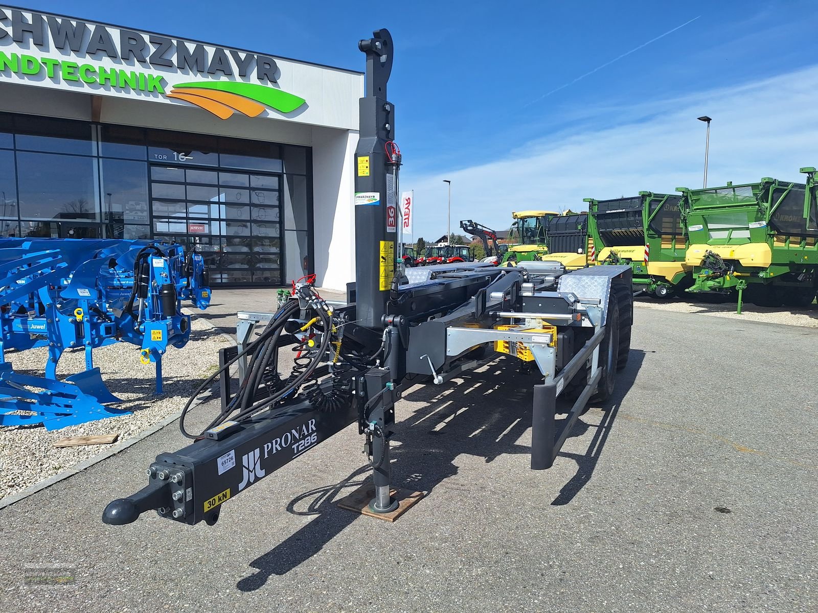Hakenwagen типа PRONAR T286 Hakenliftanhänger, Neumaschine в Gampern (Фотография 2)