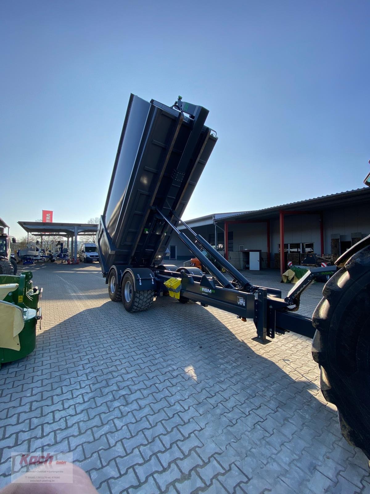 Hakenwagen des Typs RSM 22to RSM Hakenliftanhänger, Neumaschine in Neumarkt / Pölling (Bild 2)