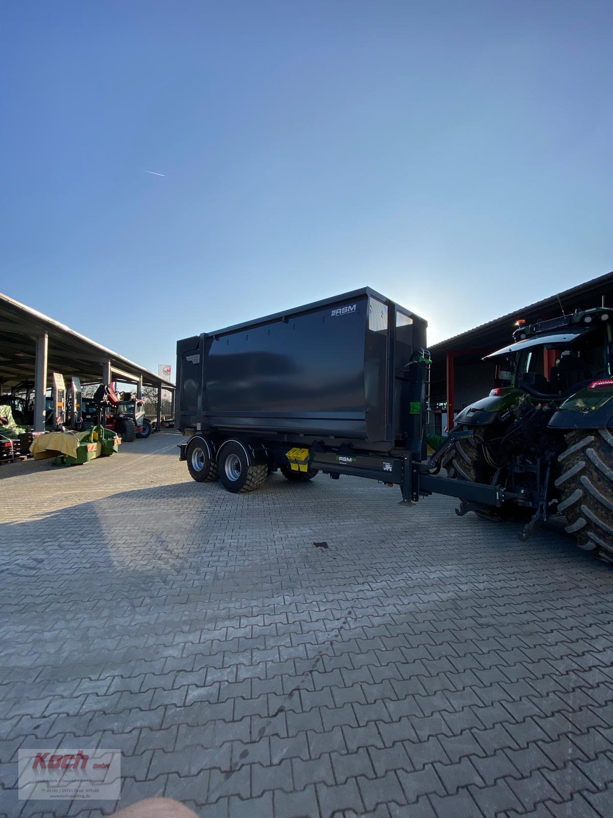 Hakenwagen des Typs RSM 22to RSM Hakenliftanhänger, Neumaschine in Neumarkt / Pölling (Bild 9)