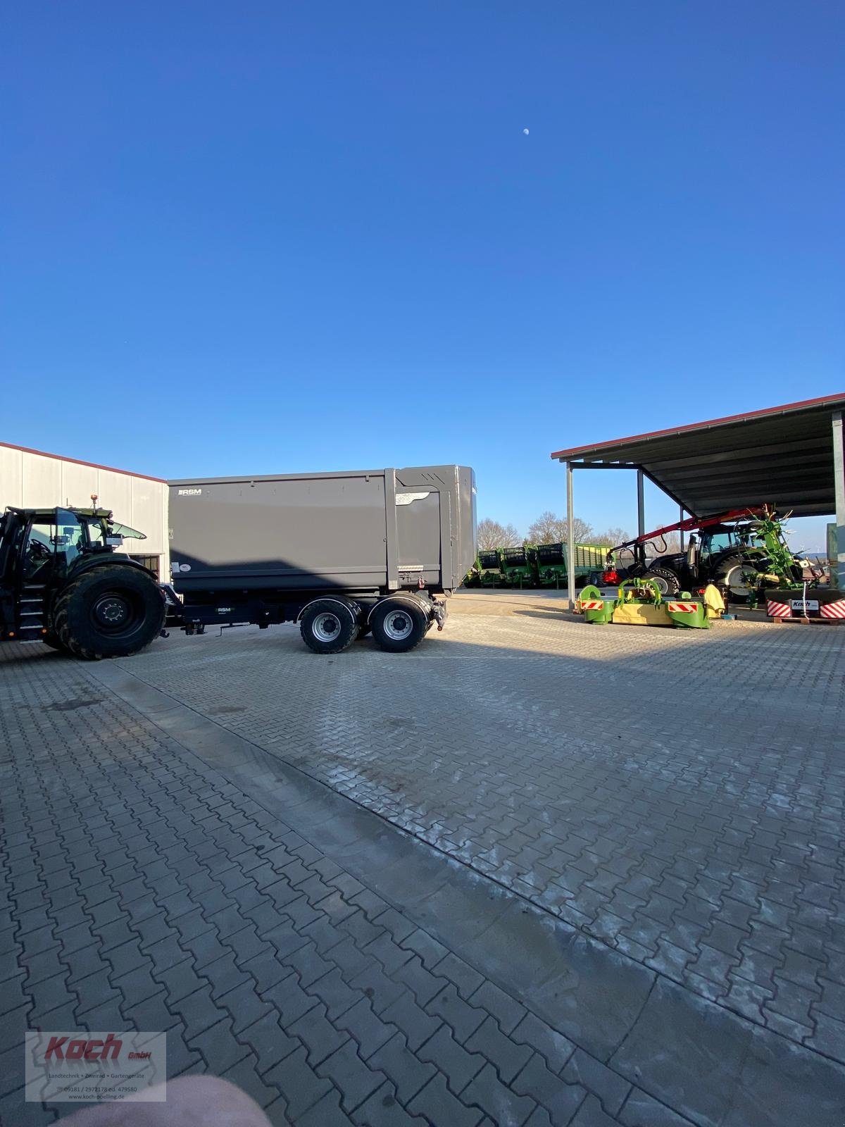 Hakenwagen des Typs RSM 22to RSM Hakenliftanhänger, Neumaschine in Neumarkt / Pölling (Bild 11)