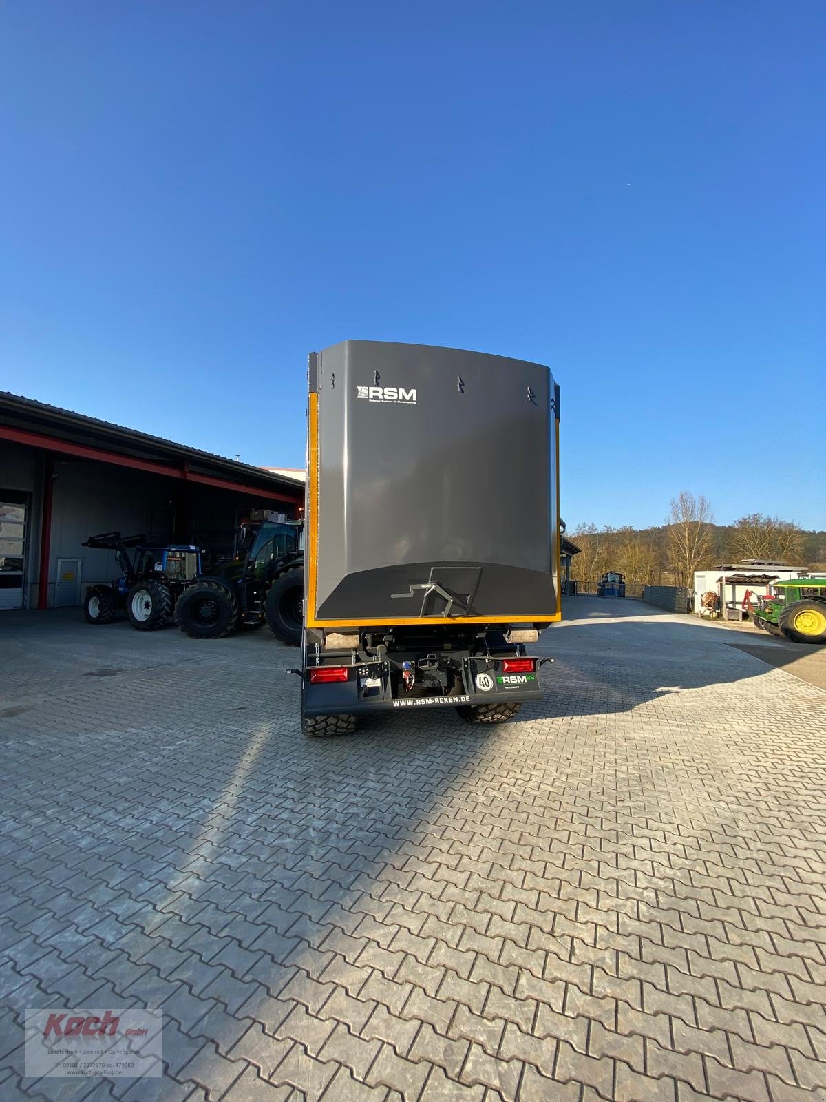 Hakenwagen des Typs RSM 22to RSM Hakenliftanhänger, Neumaschine in Neumarkt / Pölling (Bild 13)