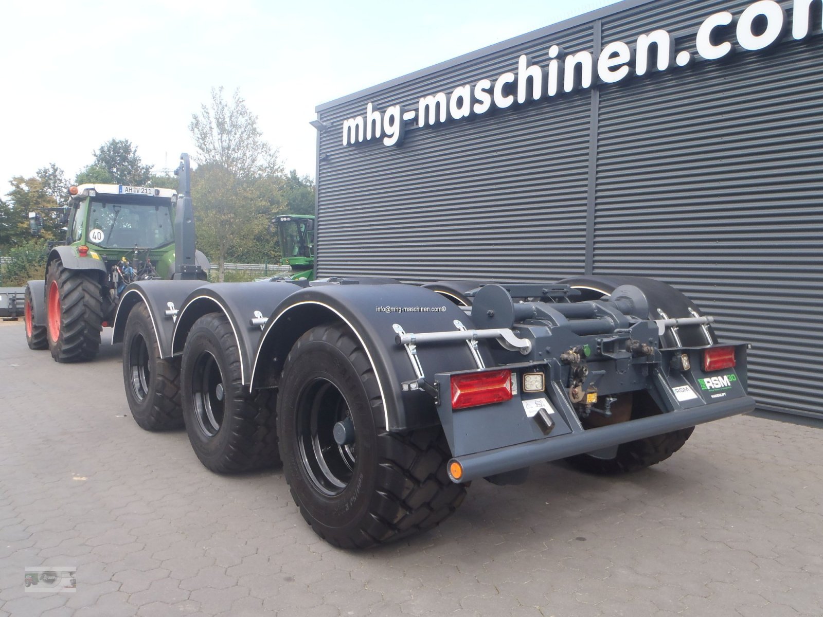 Hakenwagen typu RSM 30 Hakenlift Tridem inkl. 2x Container, Gebrauchtmaschine v Gescher (Obrázek 7)