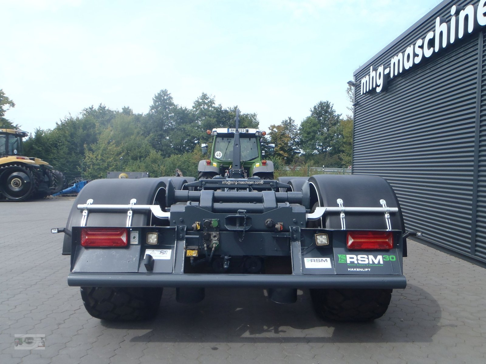 Hakenwagen typu RSM 30 Hakenlift Tridem inkl. 2x Container, Gebrauchtmaschine v Gescher (Obrázek 8)