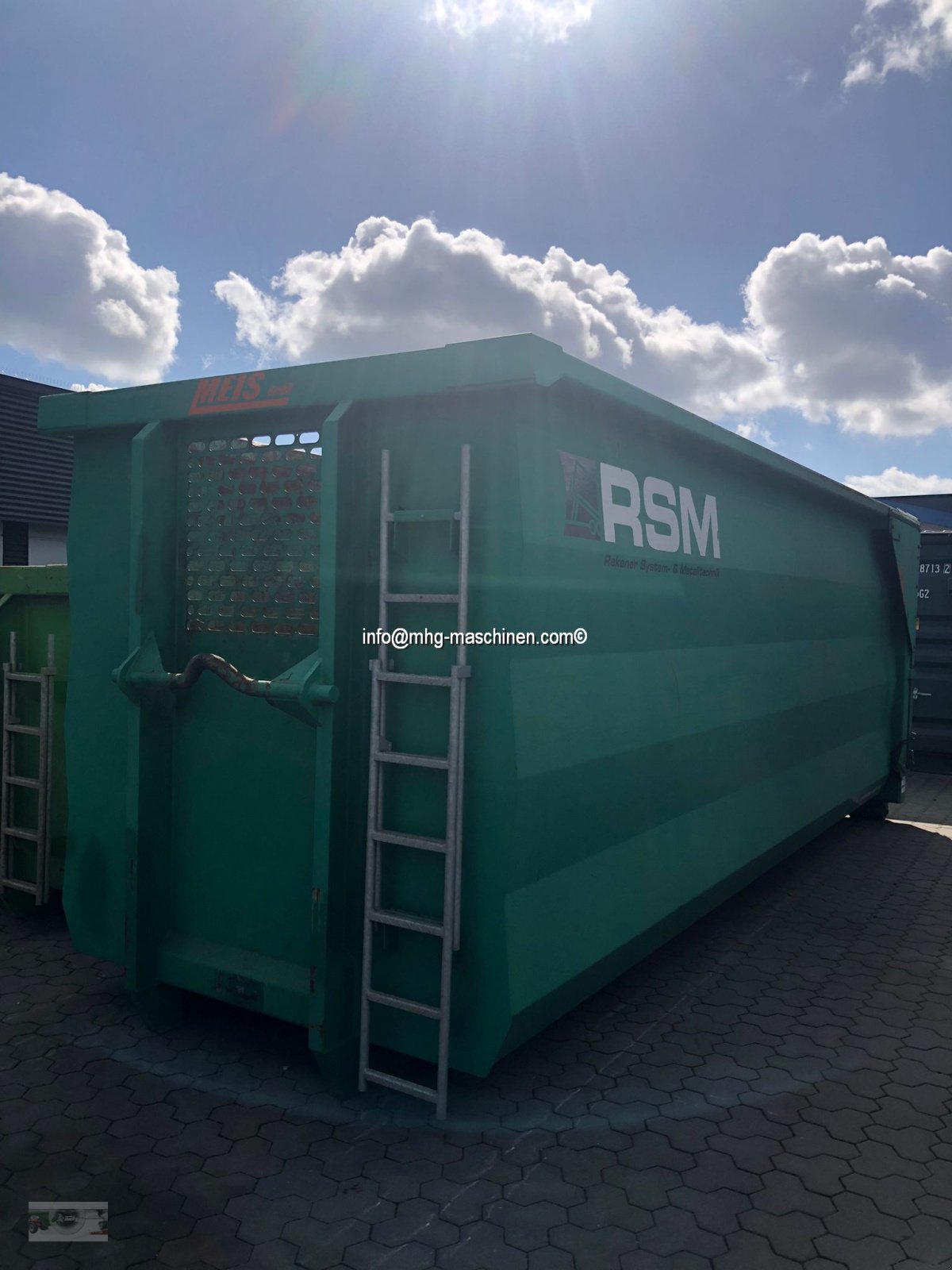 Hakenwagen typu RSM 30 Hakenlift Tridem inkl. 2x Container, Gebrauchtmaschine v Gescher (Obrázek 13)