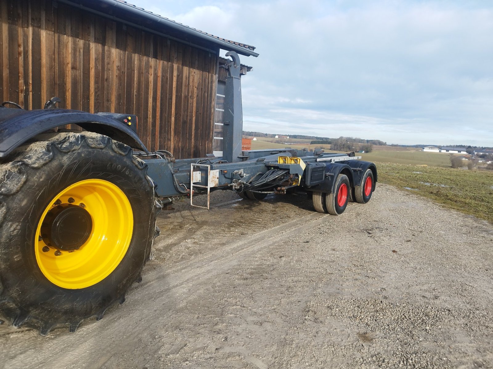 Hakenwagen tip Spannkraft Hakenlift, Gebrauchtmaschine in Hilgertshausen -Tandern (Poză 2)