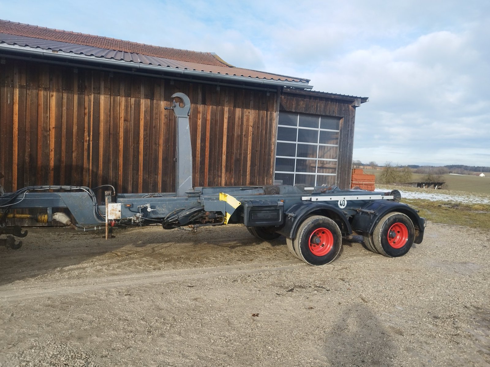 Hakenwagen tip Spannkraft Hakenlift, Gebrauchtmaschine in Hilgertshausen -Tandern (Poză 7)