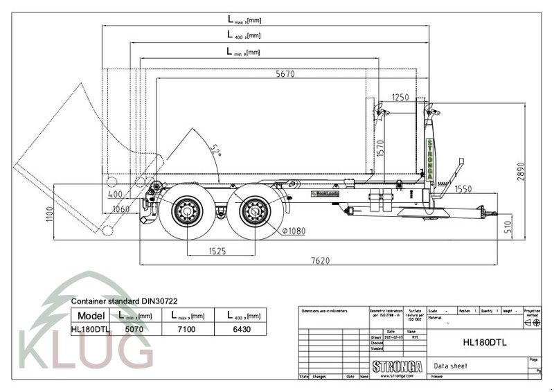Hakenwagen tipa Stronga HL 180DT (L), Neumaschine u Pirching am Traubenberg (Slika 8)