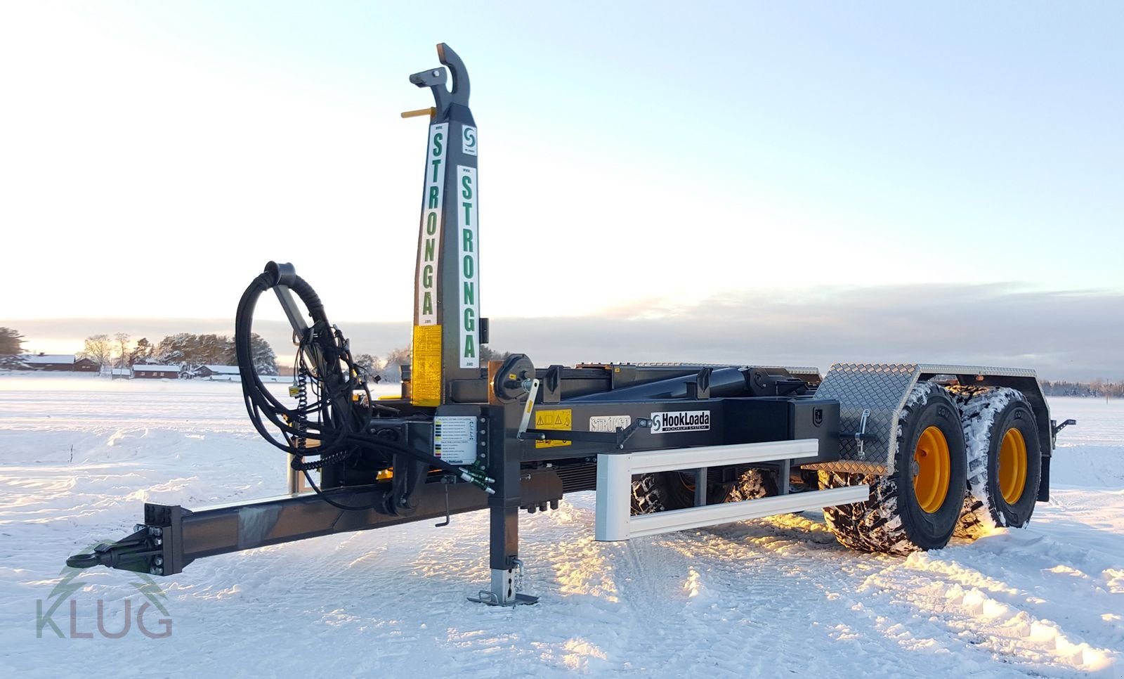 Hakenwagen tipa Stronga HL 180DT (L), Neumaschine u Pirching am Traubenberg (Slika 1)