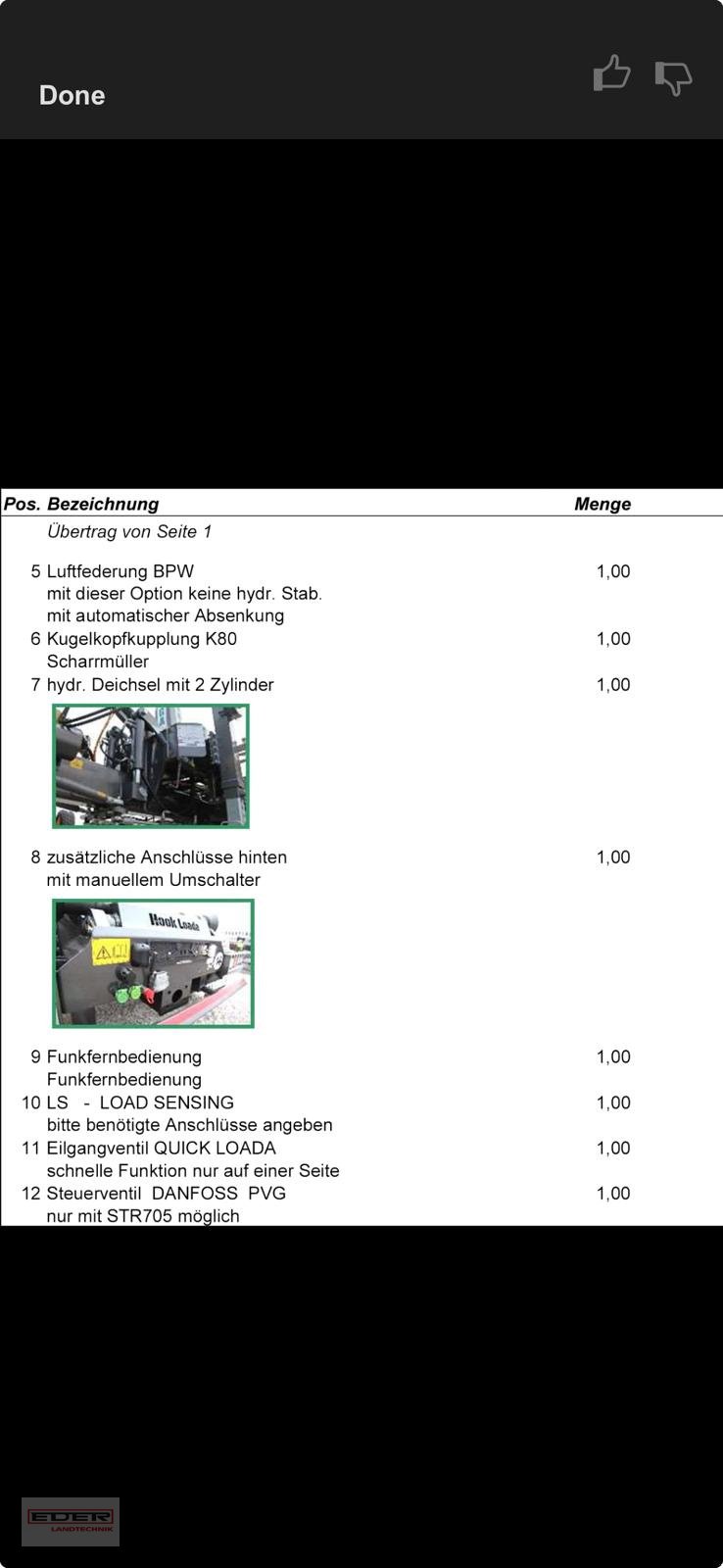 Hakenwagen typu Stronga HL2100T, Gebrauchtmaschine v Wlpertskirchen (Obrázek 12)