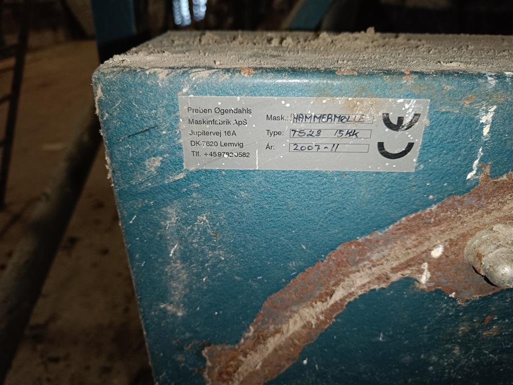 Hammermühle typu Sonstige slaglemølle 15 hk, Gebrauchtmaschine v Egtved (Obrázek 3)