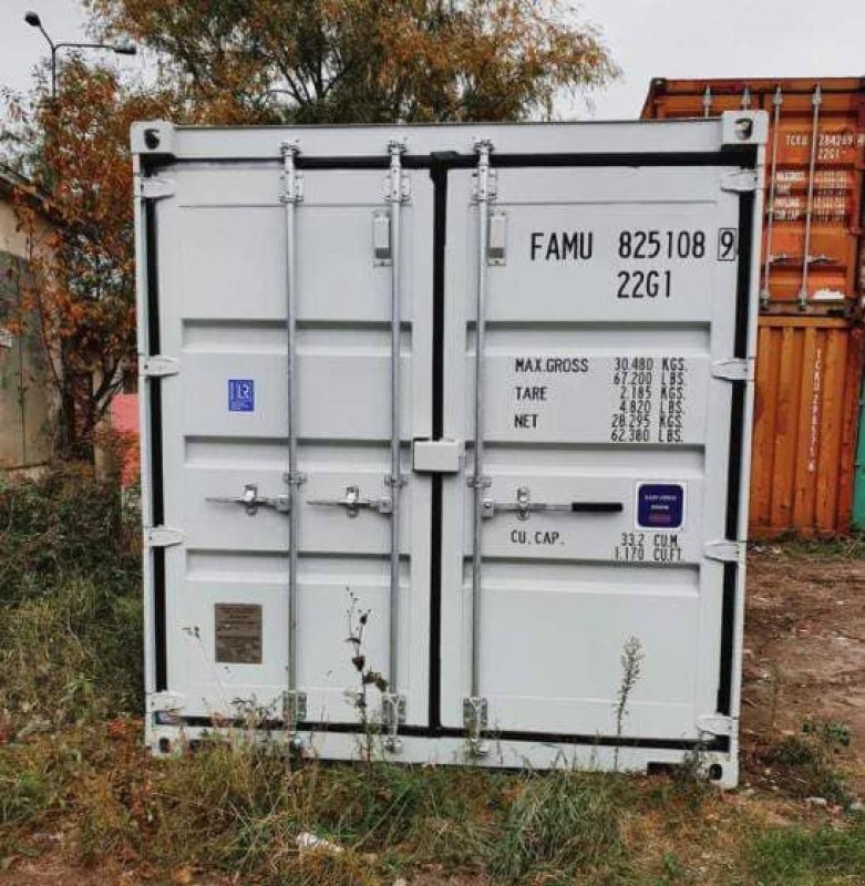 Heckcontainer типа A1-Container 20-Fuß-Lagercontainer, Neumaschine в Ravensburg Baden-Württemberg (Фотография 1)