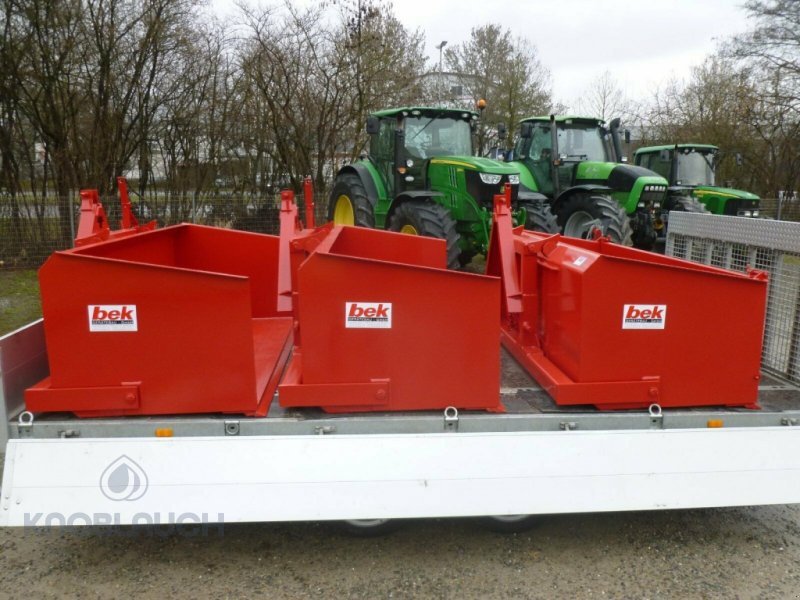Heckcontainer des Typs Bek Front-Heckschaufel 2,10m verstärkt Aktion mit Heckladen, Neumaschine in Ravensburg (Bild 13)