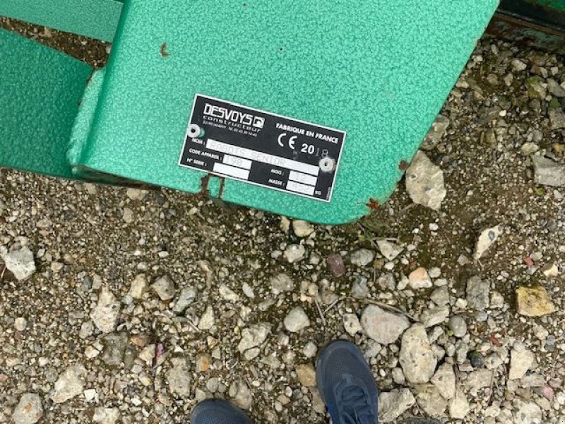 Heckcontainer от тип Desvoys 0190 SENIOR, Gebrauchtmaschine в les hayons (Снимка 3)