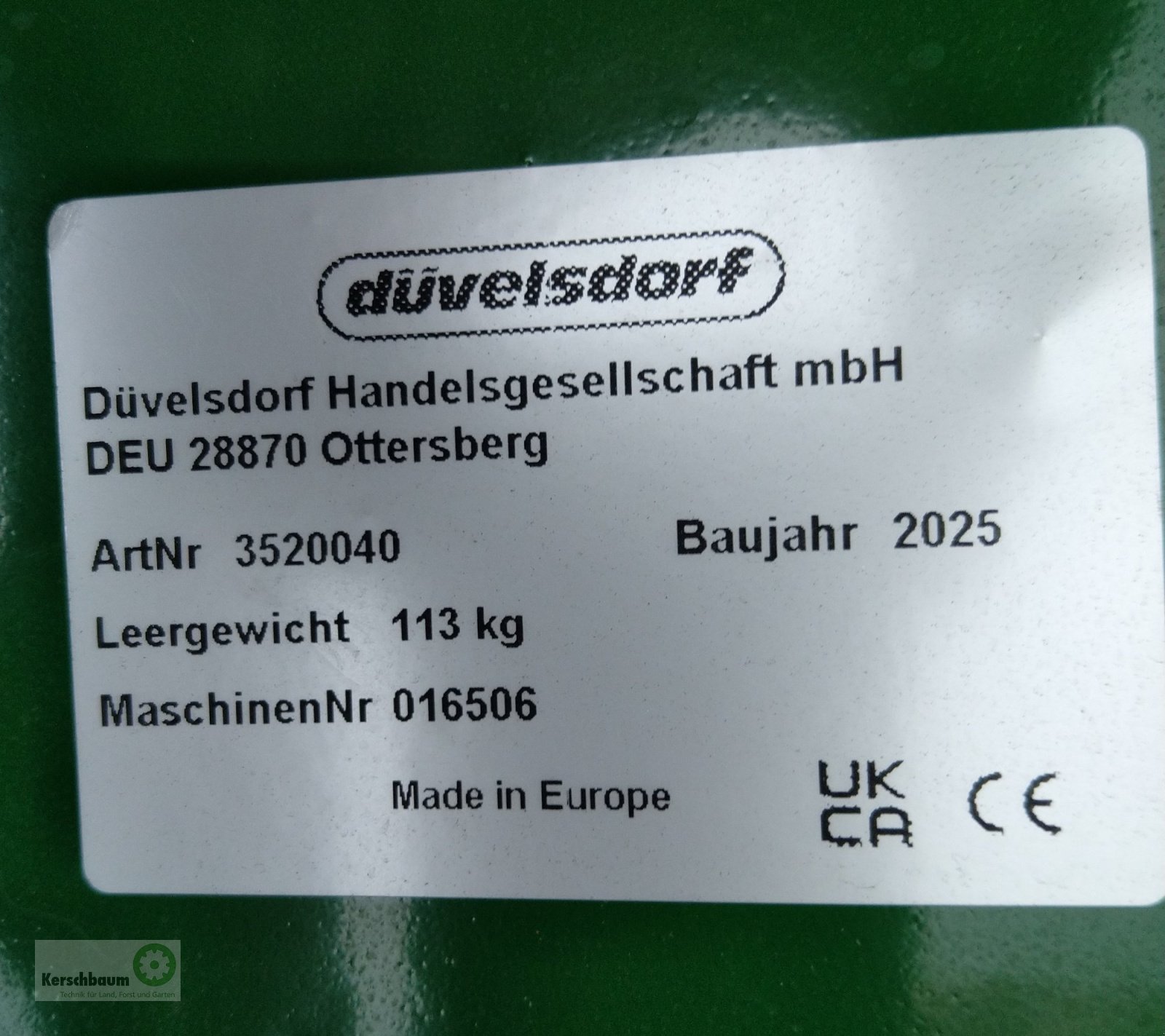 Heckcontainer des Typs Düvelsdorf Heckcontainer Standard 140, Neumaschine in Adelsdorf (Bild 6)