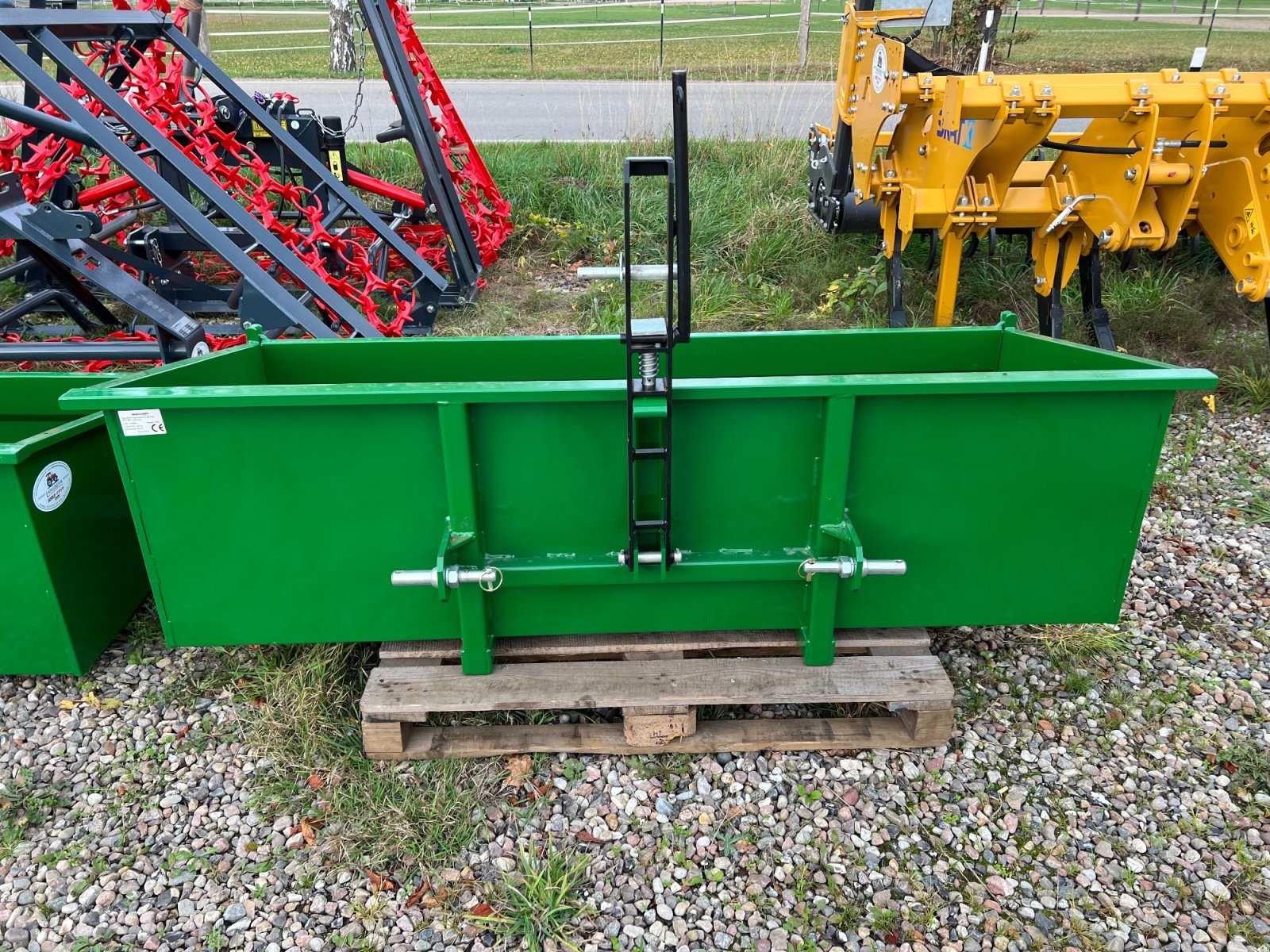 Heckcontainer typu Düvelsdorf Heckcontainer, Neumaschine v Klempau (Obrázek 9)