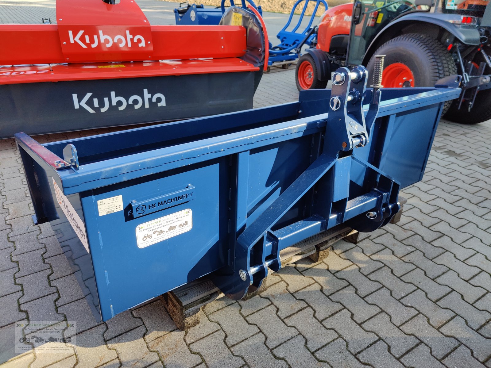 Heckcontainer des Typs FK Machinery Transportcontainer 200, Neumaschine in Eging am See (Bild 3)