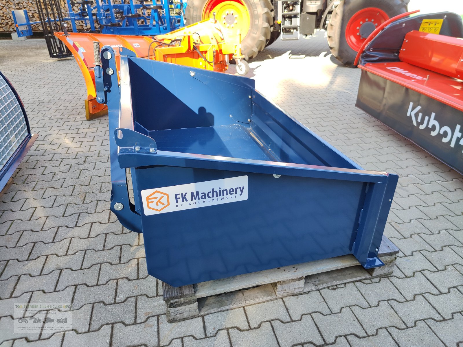 Heckcontainer des Typs FK Machinery Transportcontainer 200, Neumaschine in Eging am See (Bild 5)