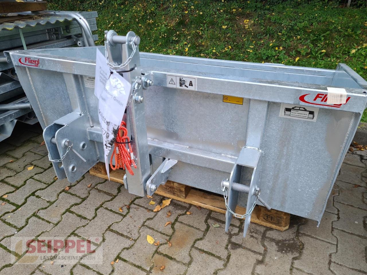 Heckcontainer типа Fliegl Heckschaufel 150 mec, Gebrauchtmaschine в Groß-Umstadt (Фотография 3)