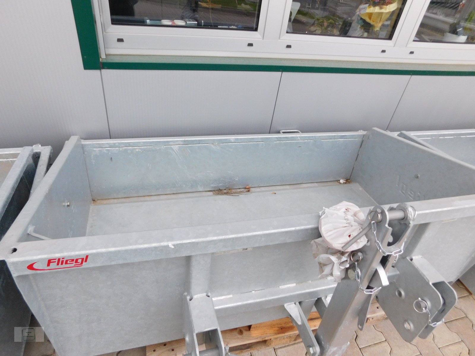 Heckcontainer des Typs Fliegl HSMFLM180000V, Neumaschine in Gross-Bieberau (Bild 2)