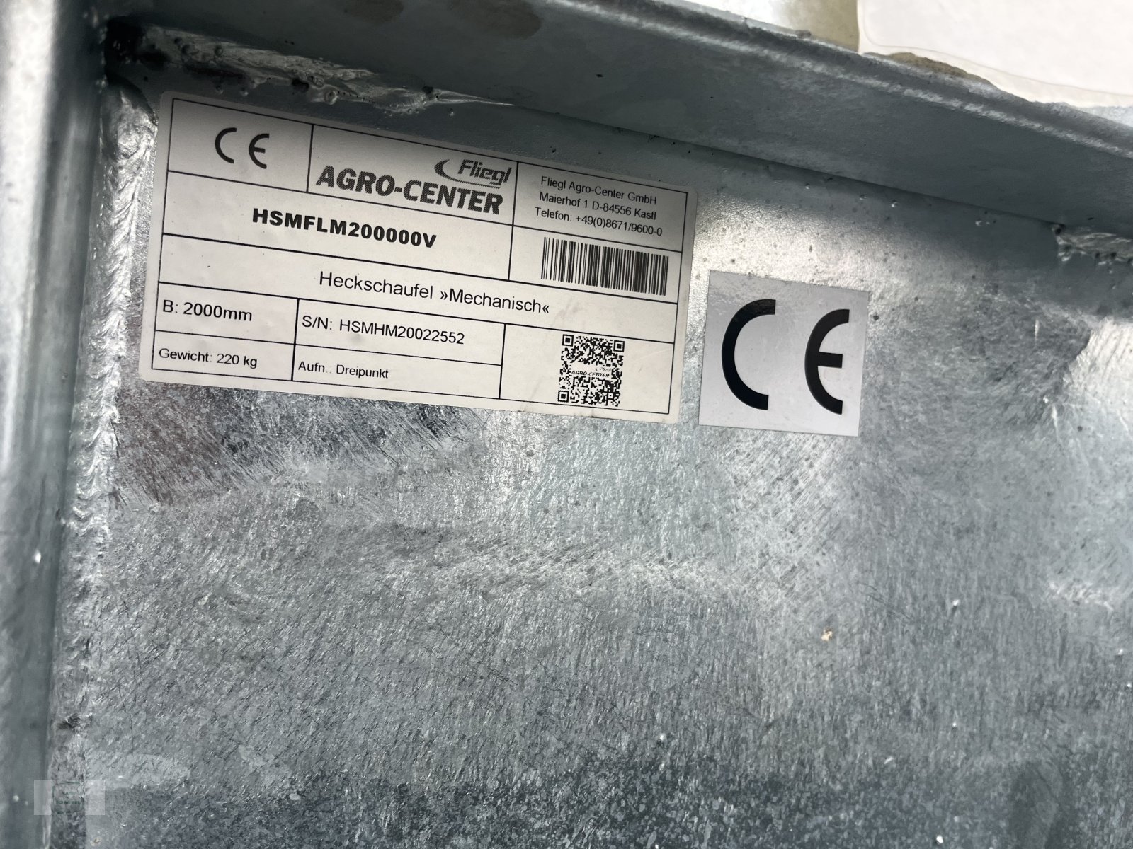 Heckcontainer typu Fliegl HSMFLM200000V, Neumaschine v Gross-Bieberau (Obrázek 2)