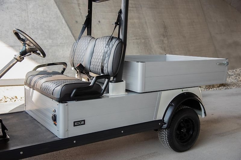 Heckcontainer des Typs ICOCAR Carrier 3.0 LITHIUM EEC Transporter der Extraklasse mit 40 km/h Straßenzulassung ICO CAR, Neumaschine in Wien (Bild 5)