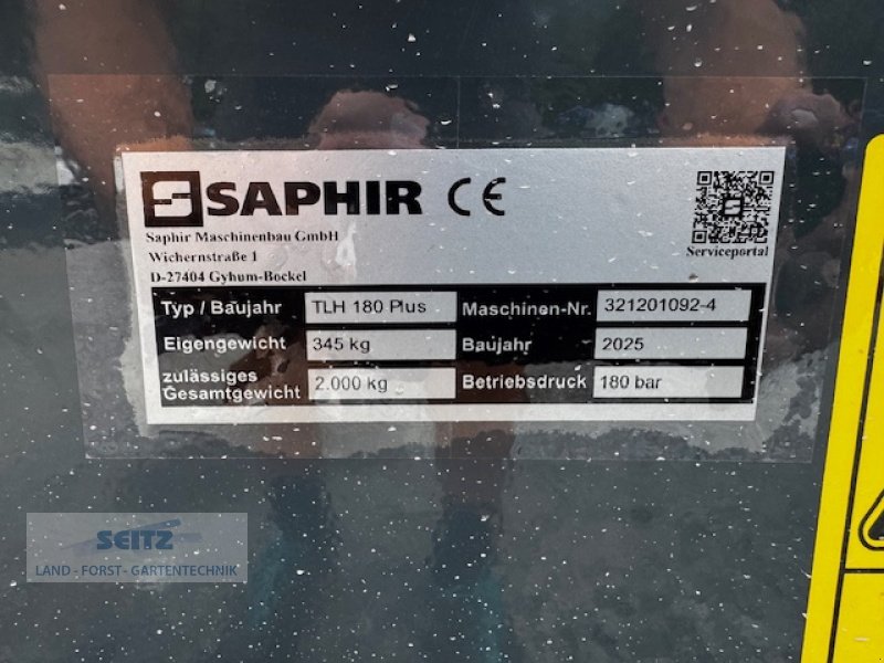 Heckcontainer typu Saphir TLH 180 PLUS, Neumaschine v Lindenfels-Glattbach (Obrázek 4)