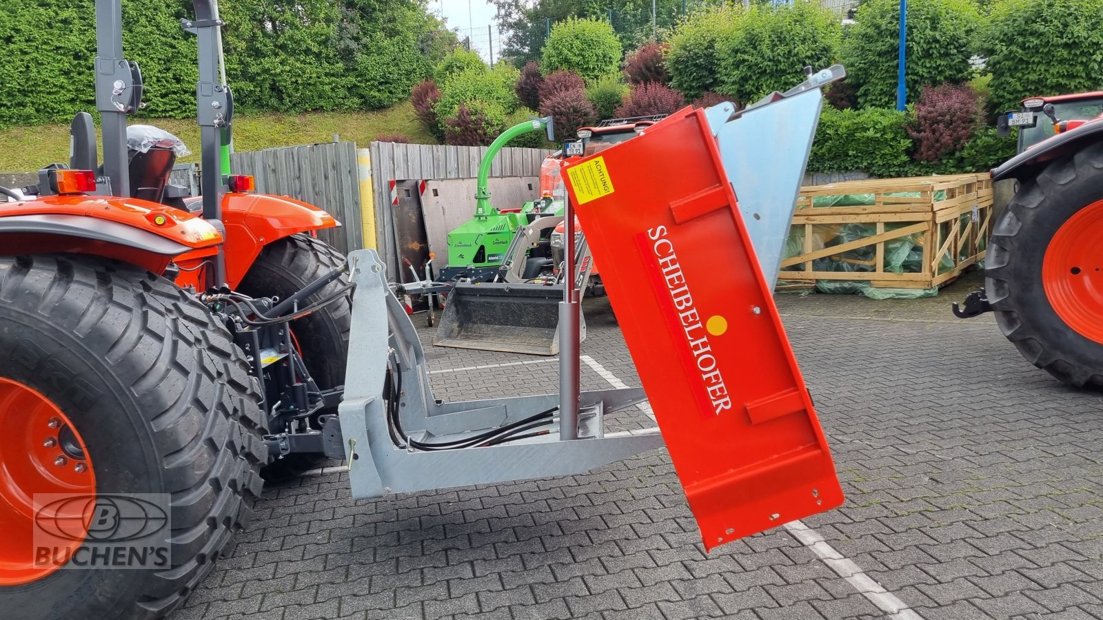 Heckcontainer des Typs Scheibelhofer 220/2000 Twin, Neumaschine in Olpe (Bild 12)