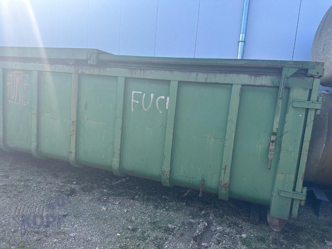 Heckcontainer typu Sonstige Alustahl Roll-Off Container 27,55 m³ geschlossen, Gebrauchtmaschine w Schutterzell (Zdjęcie 2)