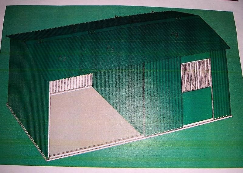 Heckcontainer tipa Sonstige Unterstand Pferde Stall Box Landwirtschaft, Gebrauchtmaschine u Rodeberg OT Eigenrieden (Slika 1)