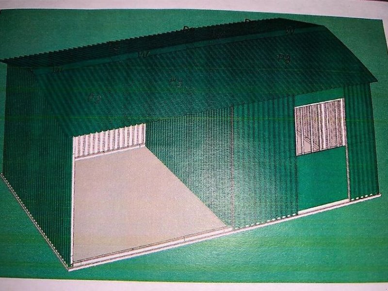 Heckcontainer tipa Sonstige Unterstand Pferde Stall Box Landwirtschaft, Gebrauchtmaschine u Rodeberg OT Eigenrieden (Slika 1)