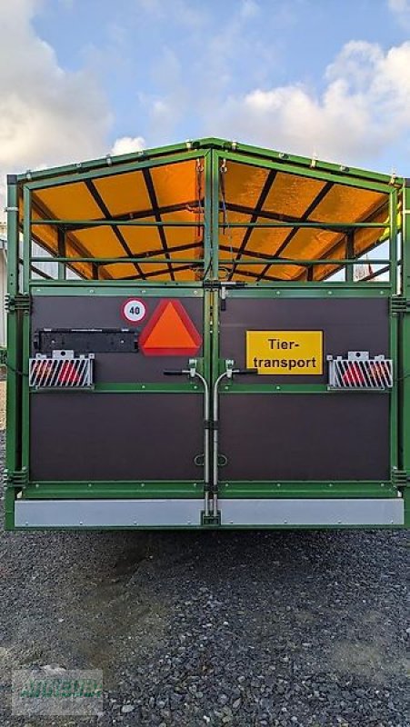 Heckcontainer des Typs Sonstige Viehwagen Western  WF6DTV hydraulisch absenkbar, Neumaschine in Schlettau (Bild 5)