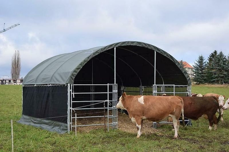 Heckcontainer des Typs Sonstige Weidezelt Unterstand Weidehütte Offenstall Box Landwirtschaft NEU, Neumaschine in Rodeberg OT Eigenrieden (Bild 1)