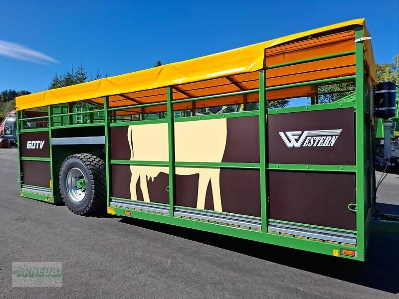 Heckcontainer des Typs Western Viehtransportwagen, Neumaschine in Schlettau (Bild 16)