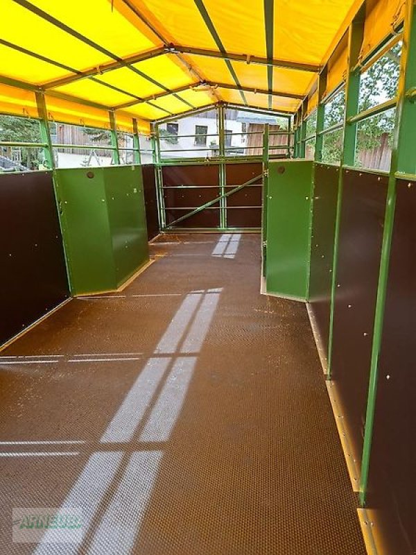 Heckcontainer des Typs Western Viehtransportwagen, Neumaschine in Schlettau (Bild 8)