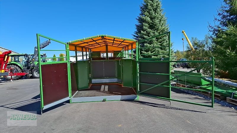 Heckcontainer des Typs Western Viehtransportwagen, Neumaschine in Schlettau (Bild 13)