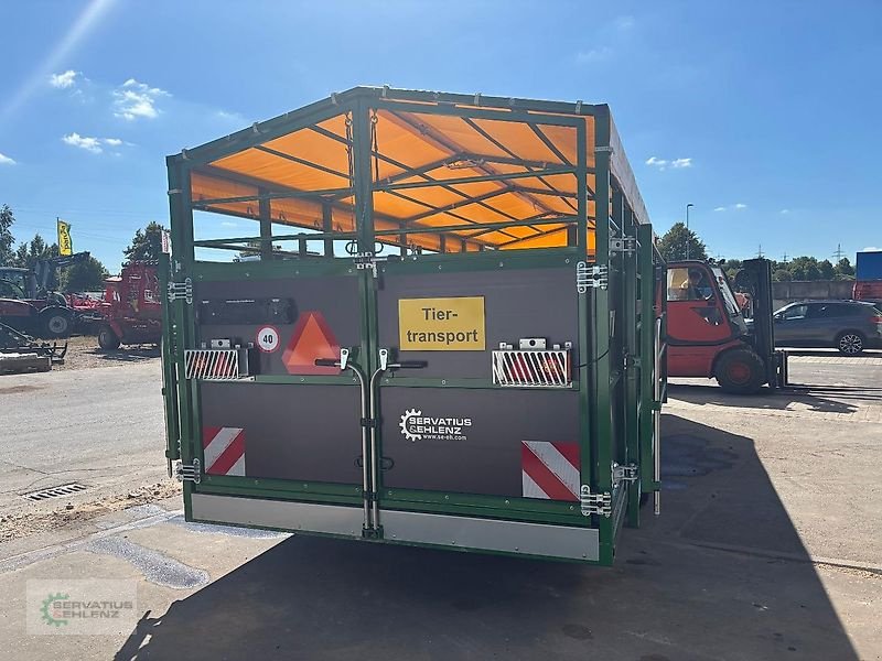 Heckcontainer des Typs Western WF-7DTV Viehtransportwagen / Viehanhänger, Neumaschine in Rittersdorf (Bild 5)