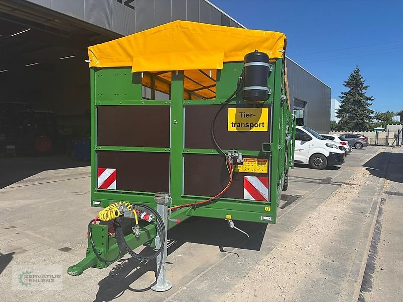 Heckcontainer des Typs Western WF-7DTV Viehtransportwagen / Viehanhänger, Neumaschine in Rittersdorf (Bild 2)
