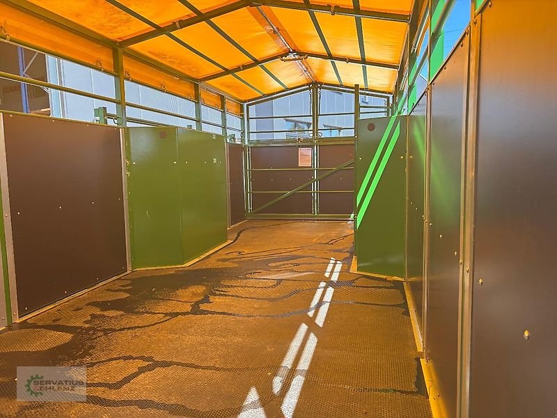 Heckcontainer des Typs Western WF-7DTV Viehtransportwagen / Viehanhänger, Neumaschine in Rittersdorf (Bild 8)