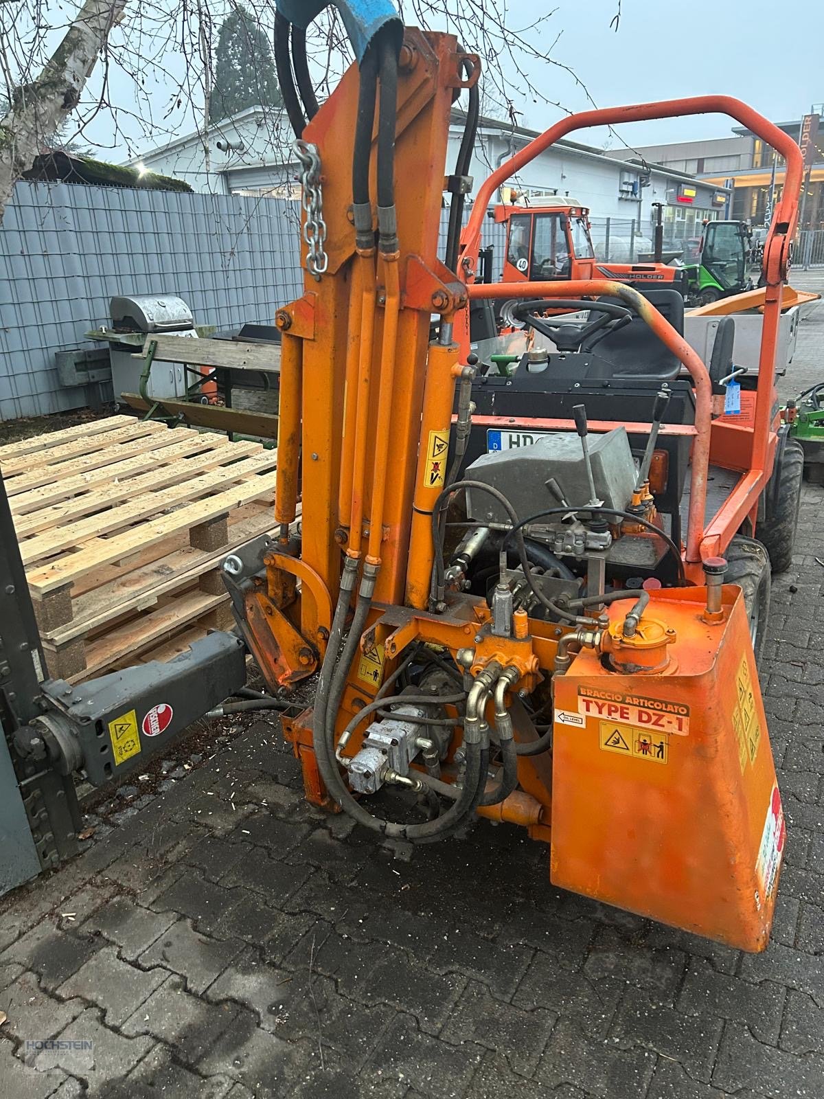 Heckenschere typu Fischer DZ1.35, Gebrauchtmaschine v Heidelberg - Rohrbach Süd (Obrázek 1)