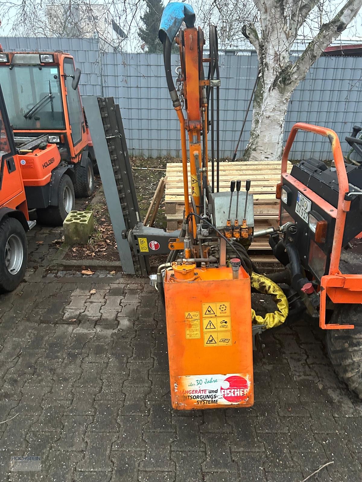 Heckenschere typu Fischer DZ1.35, Gebrauchtmaschine v Heidelberg - Rohrbach Süd (Obrázek 4)