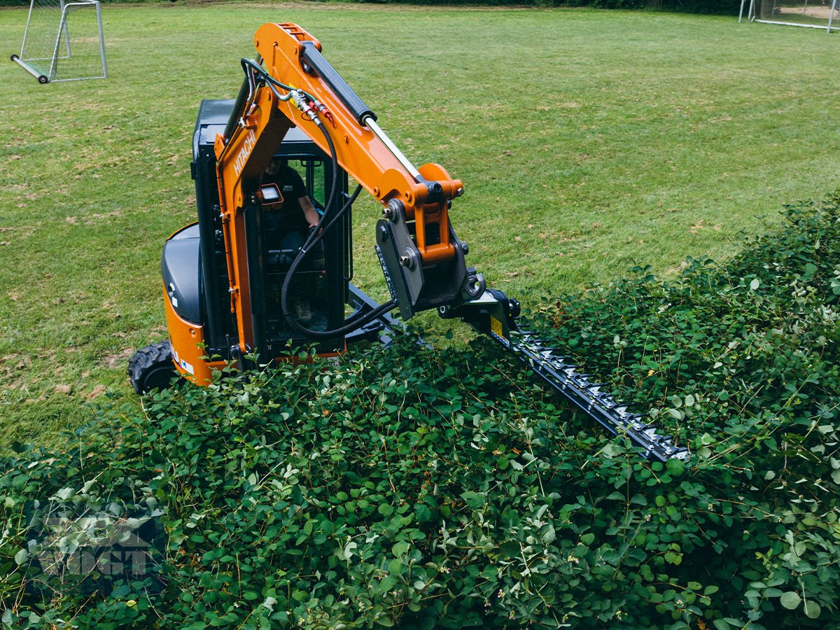 Heckenschere del tipo Greentec HL 182 Heckenschere /Astschere für Ausleger /Bagger /Radlader-Aktion-, Neumaschine In Schmallenberg (Immagine 4)