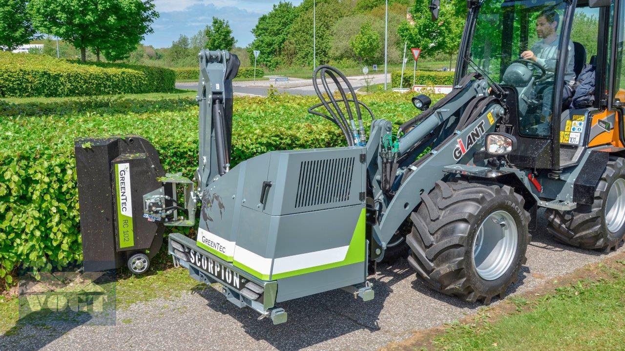 Heckenschere a típus Greentec RC 102 Heckenmulcher für Ausleger /Bagger /Radlader /Traktor, Neumaschine ekkor: Schmallenberg (Kép 12)