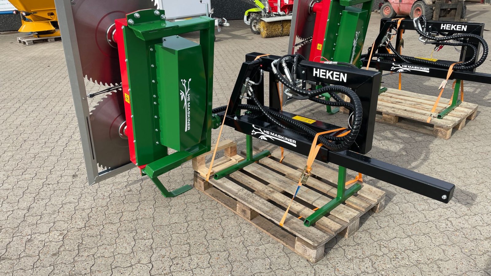 Heckenschere des Typs Maskiner HE 1400, Gebrauchtmaschine in Roslev (Bild 2)