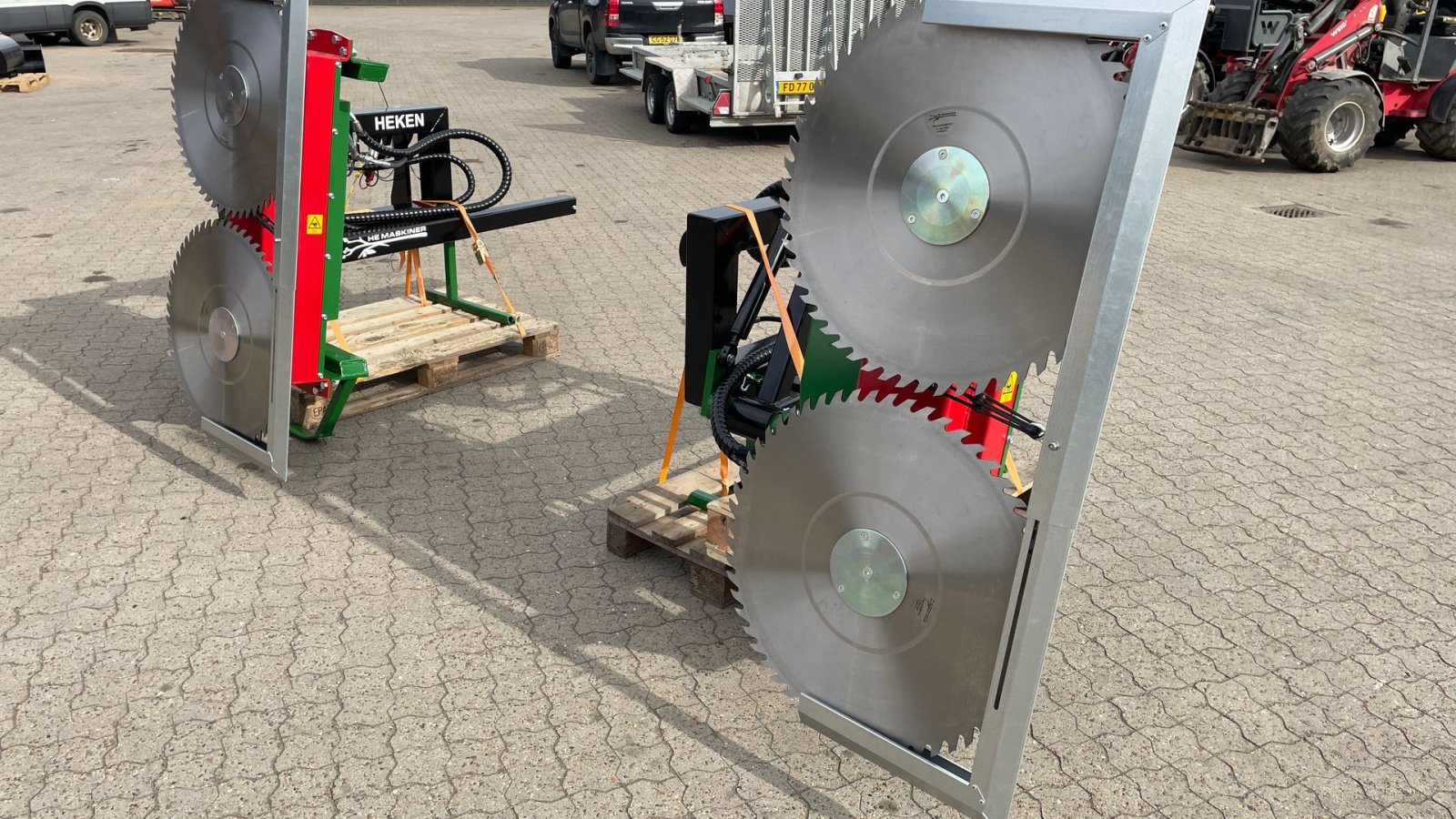 Heckenschere des Typs Maskiner HE 1400, Gebrauchtmaschine in Roslev (Bild 10)