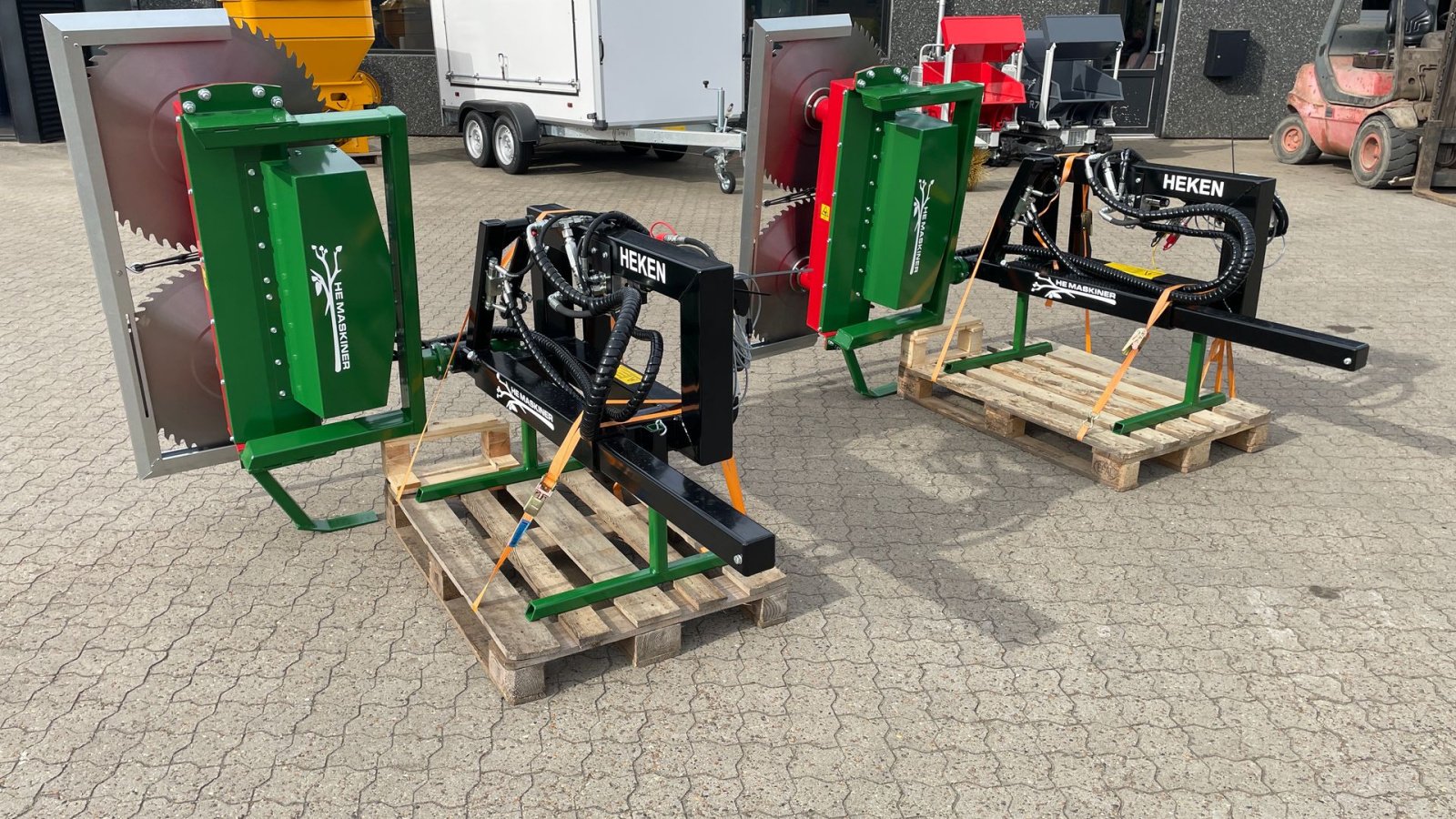 Heckenschere des Typs Maskiner HE 1400, Gebrauchtmaschine in Roslev (Bild 1)