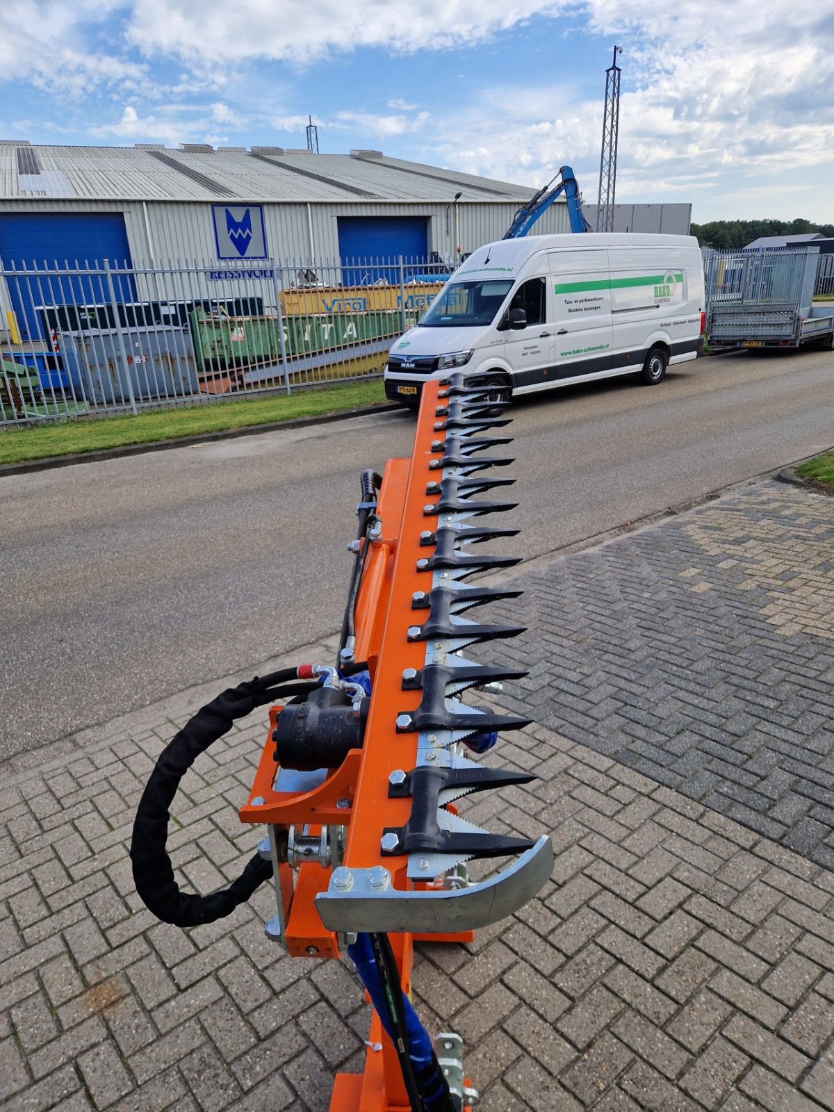 Heckenschere des Typs Rinieri BRM120, Gebrauchtmaschine in SCHEEMDA (Bild 5)